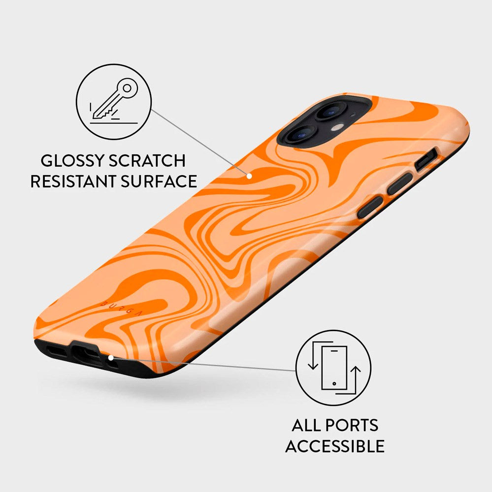 iPhone 12 / 12 Pro Burga Tough Fashion Cover - High Vibrations