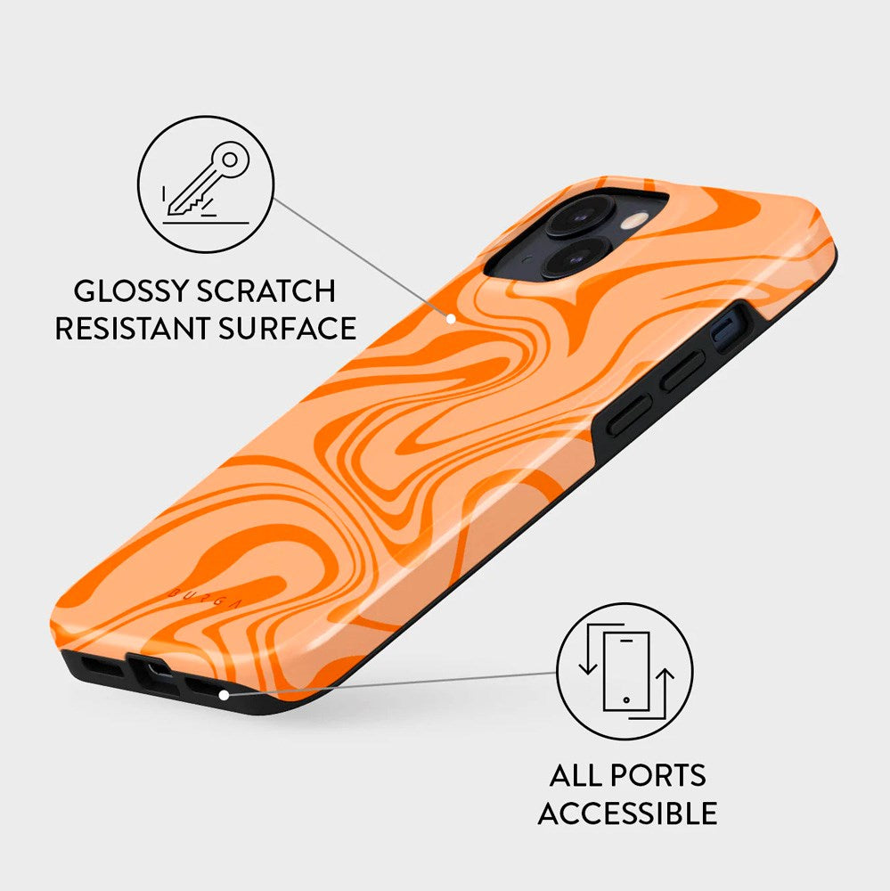 iPhone 14 Burga Tough Fashion Cover - High Vibrations