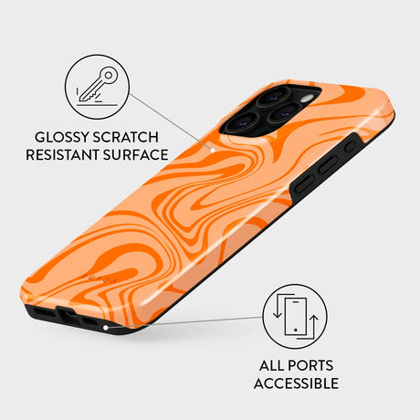 iPhone 15 Pro Burga Tough Fashion Cover - High Vibrations