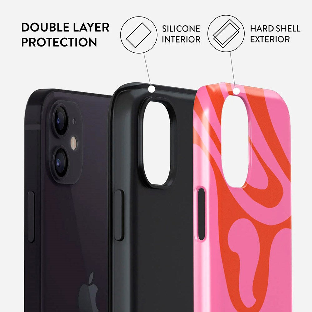 iPhone 12 / 12 Pro Burga Tough Fashion Cover - Ride the Wave