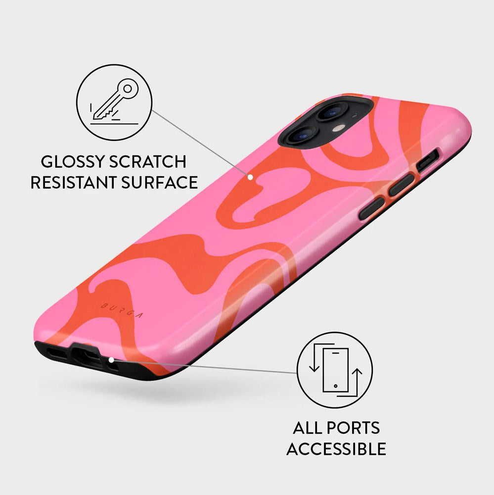 iPhone 12 / 12 Pro Burga Tough Fashion Cover - Ride the Wave