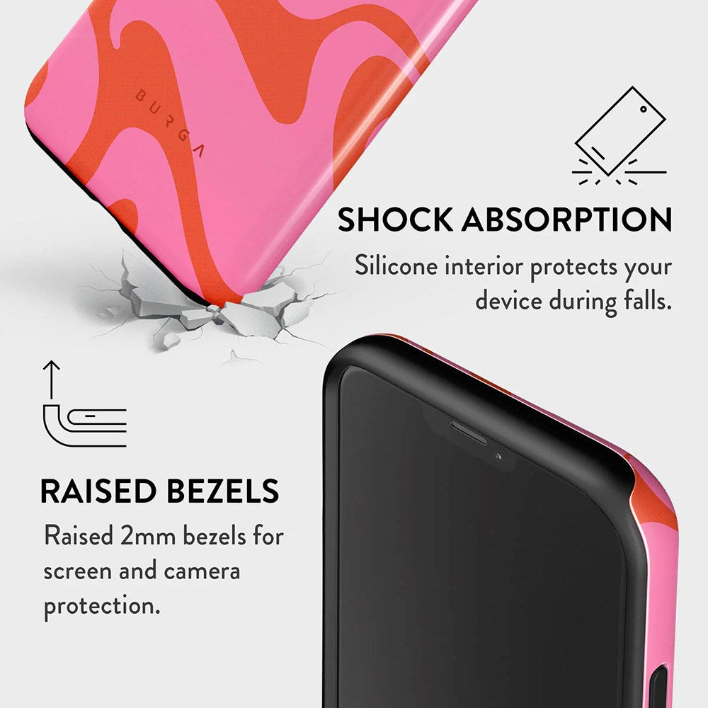 iPhone 12 / 12 Pro Burga Tough Fashion Cover - Ride the Wave