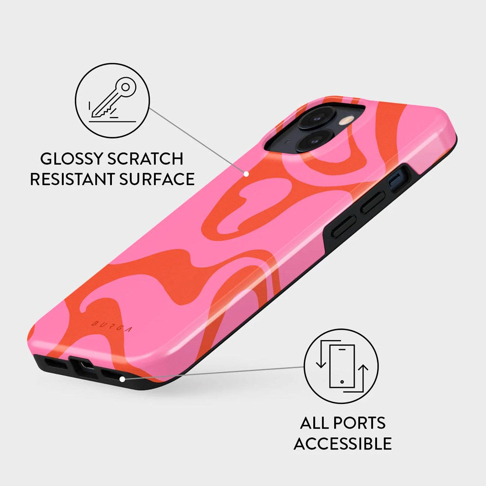 iPhone 14 Burga Tough Fashion Cover - Ride the Wave