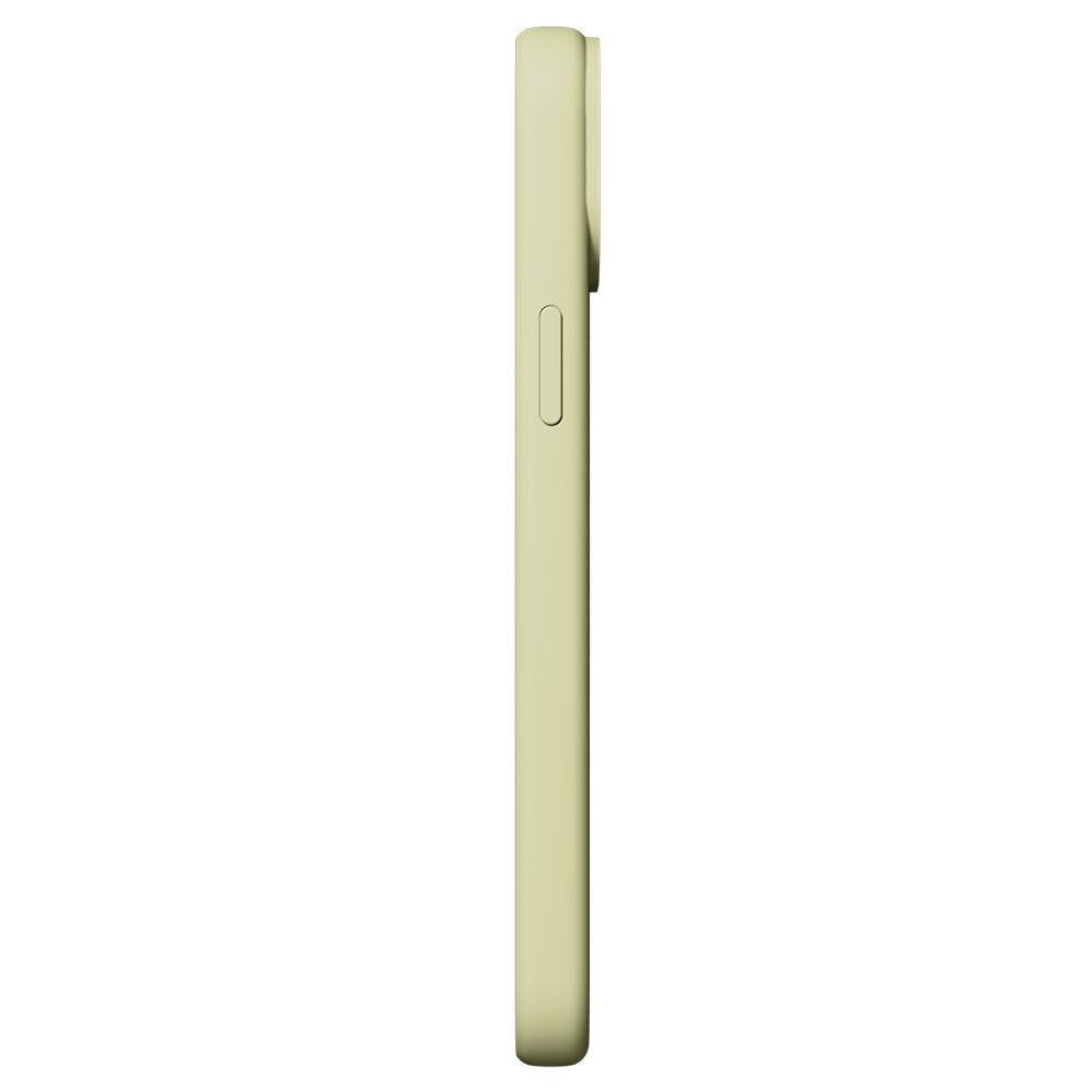 Nudient iPhone 15 Base Silicone Mobil Cover - Pale Yellow