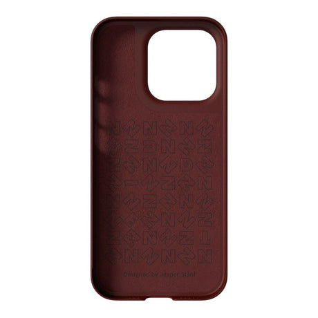 Nudient iPhone 16 Pro Thin Case Bagside Cover - MagSafe Kompatibel - Burgundy Red