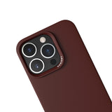 Nudient iPhone 16 Pro Thin Case Bagside Cover - MagSafe Kompatibel - Burgundy Red