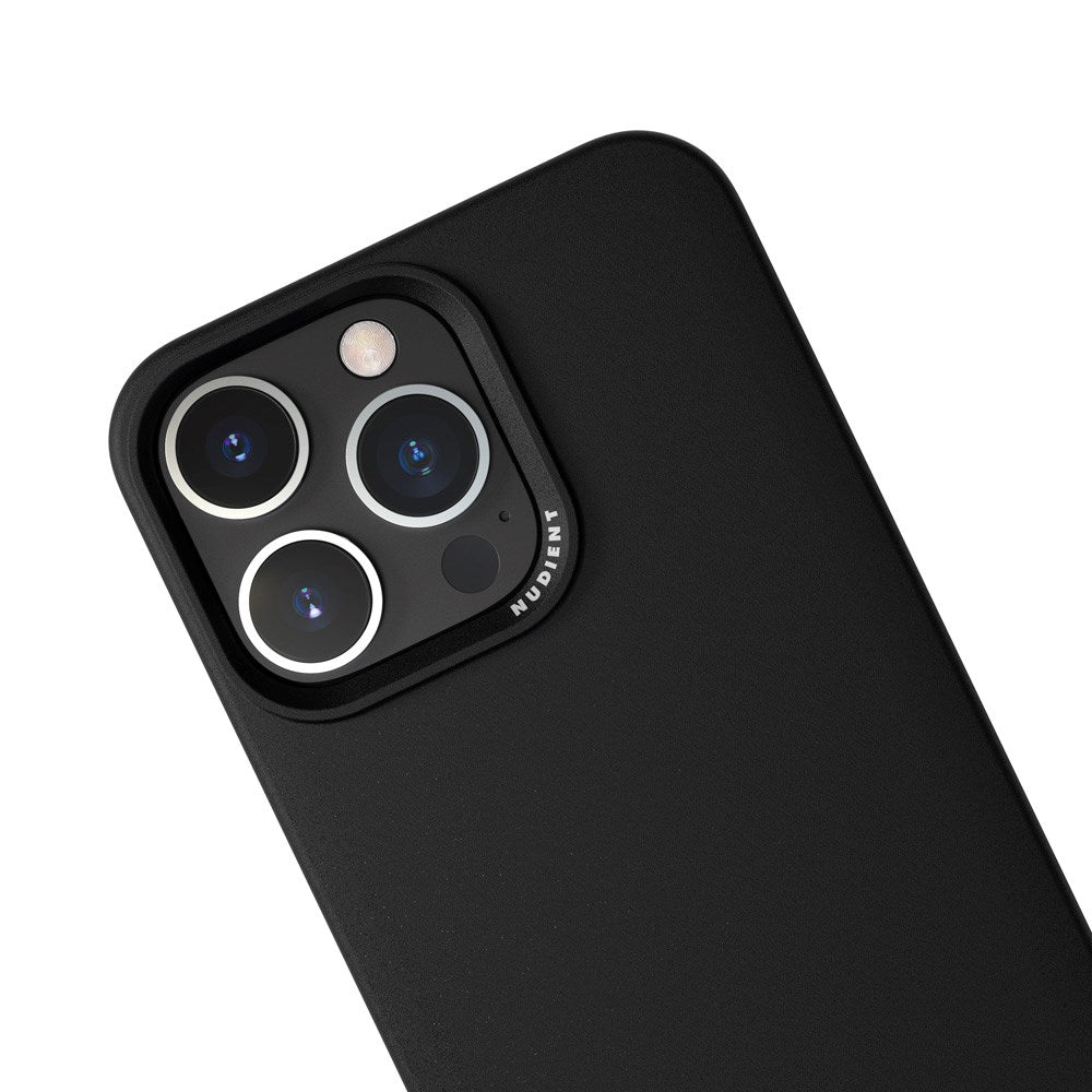 Nudient iPhone 16 Pro Max Thin Case Bagside Cover - MagSafe Kompatibel - Ink Black