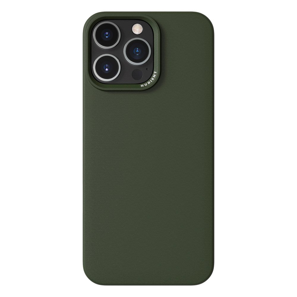 Nudient iPhone 16 Pro Max Thin Case Bagside Cover - MagSafe Kompatibel - Pine Green