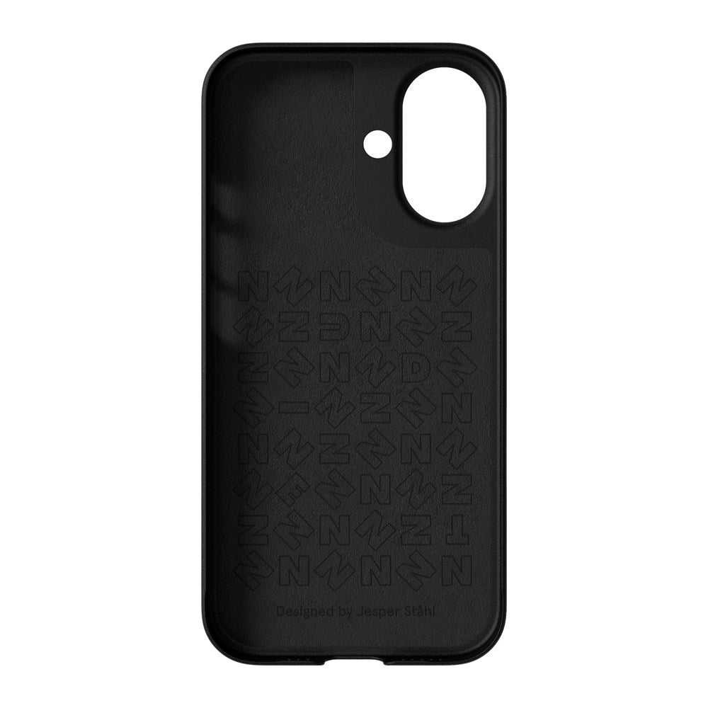 Nudient iPhone 16 Plus Thin Case Bagside Cover - MagSafe Kompatibel - Ink Black