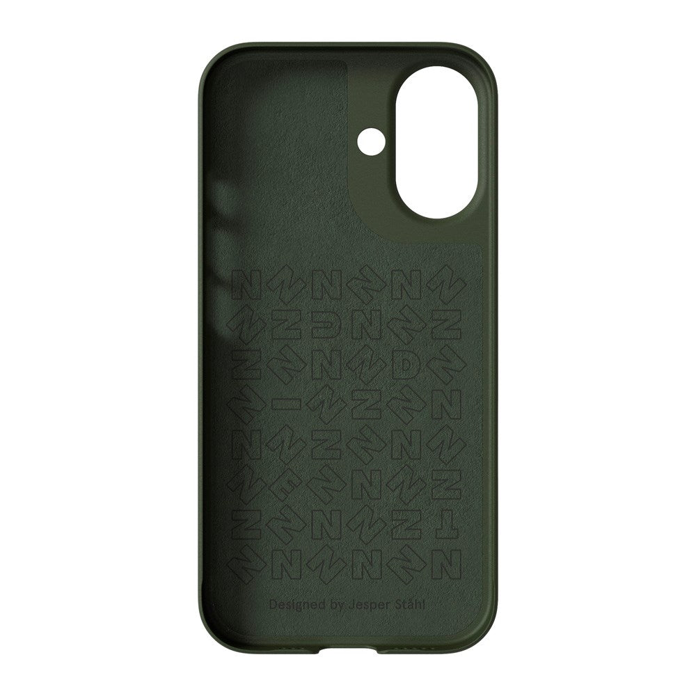 Nudient iPhone 16 Thin Case Bagside Cover - MagSafe Kompatibel - Pine Green