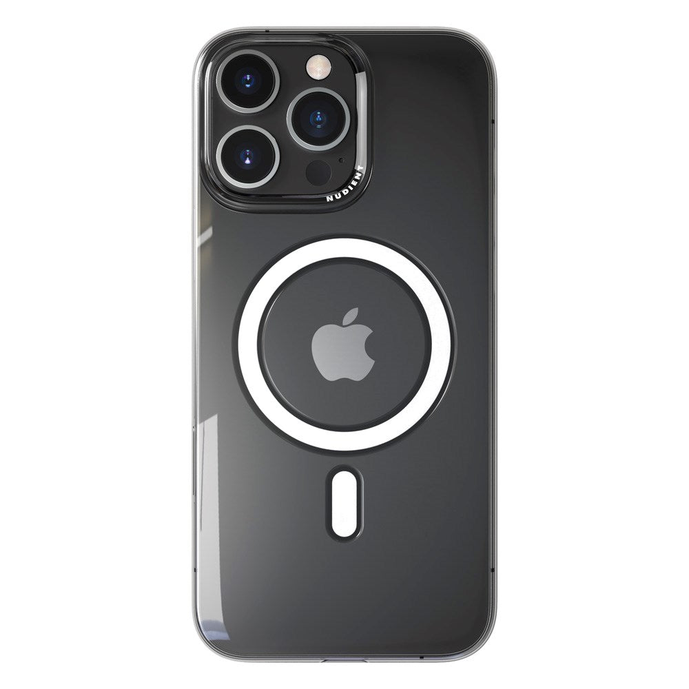 Nudient iPhone 16 Pro Max Thin Case Bagside Cover - MagSafe Kompatibel - Transparent