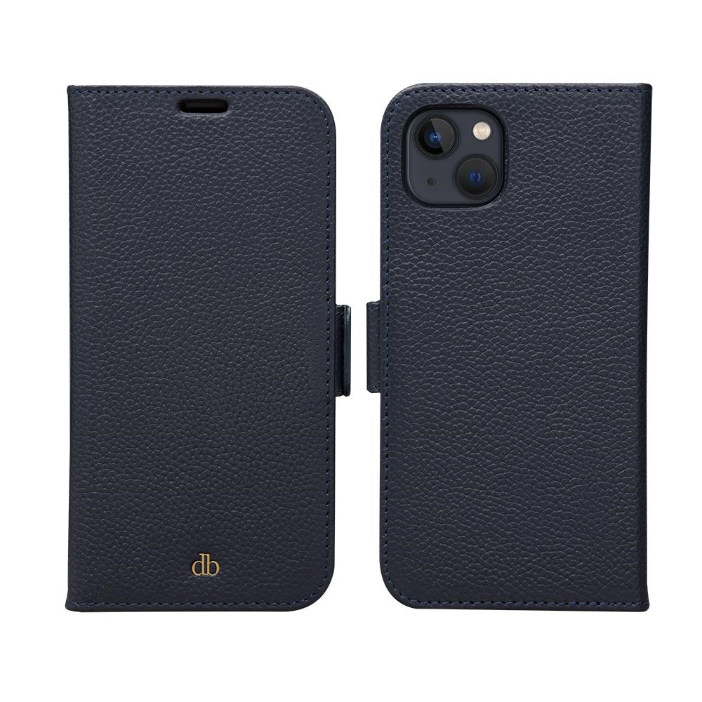 Dbramante1928 New York 2-i-en Flipcover til iPhone 13 - Blå