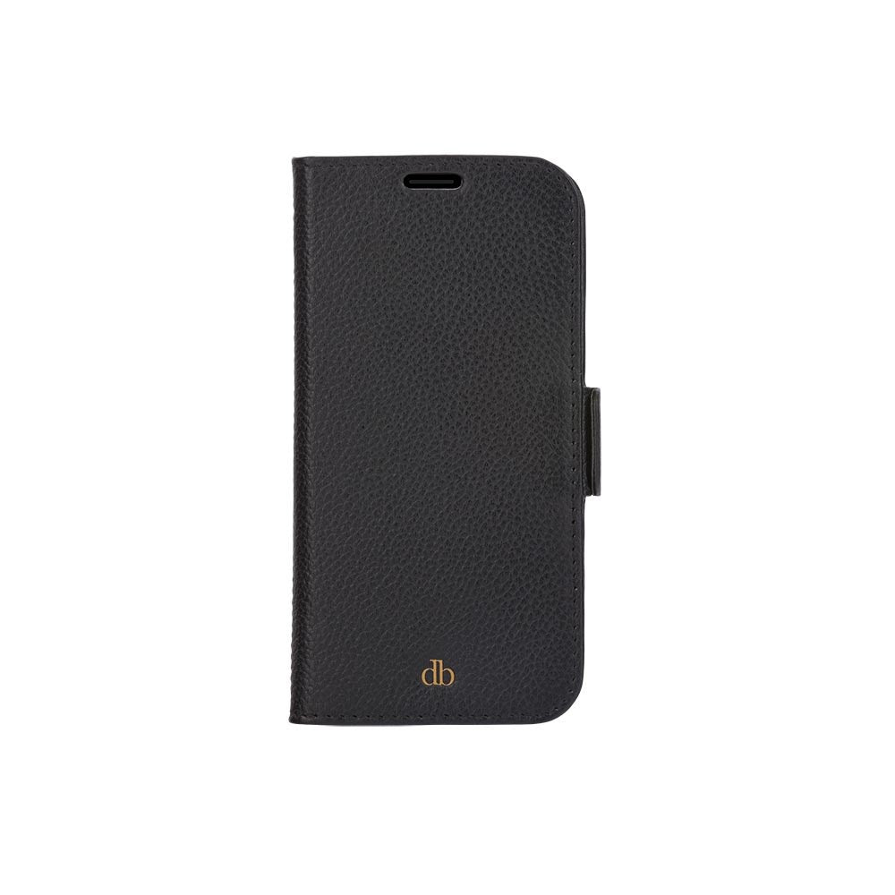 Dbramante1928 New York 2-i-en Flipcover til iPhone 12/12 Pro - Sort