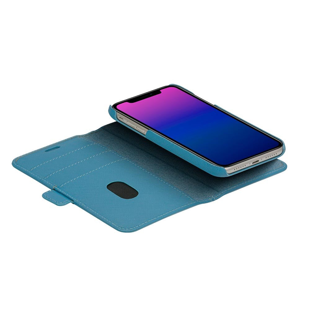 Dbramante1928 New York 2-i-en Flipcover til iPhone 11 - Blå