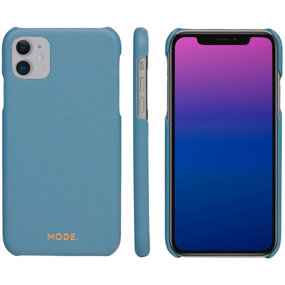 Dbramante1928 New York 2-i-en Flipcover til iPhone 11 - Blå