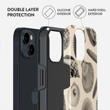 iPhone 13 Burga Tough Fashion Cover - Shell Mosaic