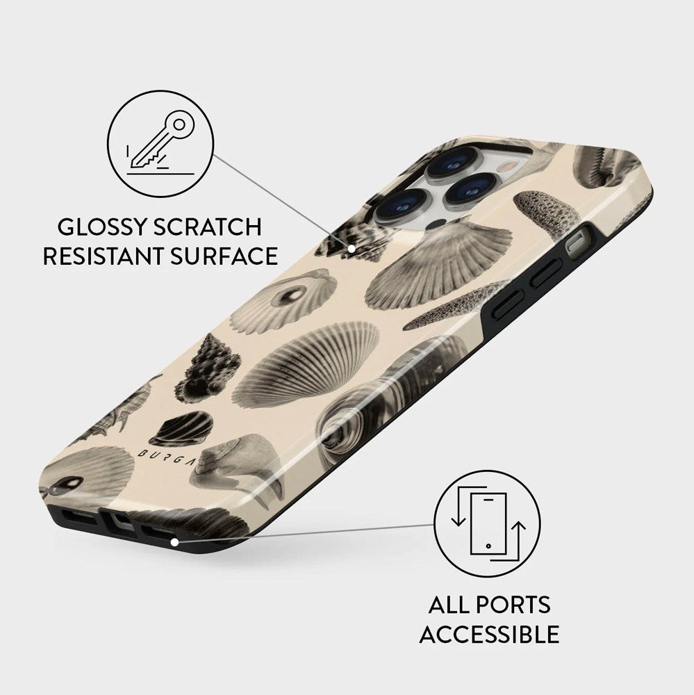 iPhone 13 Pro Burga Tough Fashion Cover - Shell Mosaic