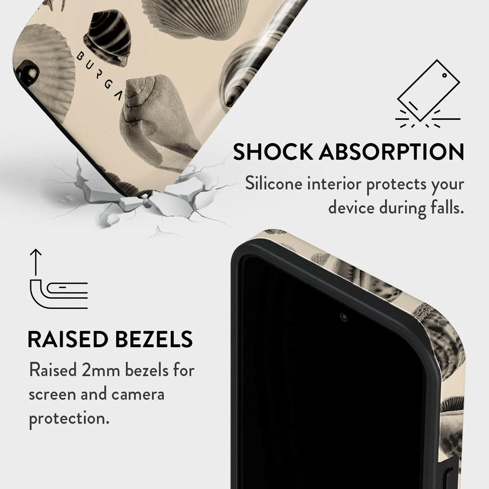 iPhone 14 Pro Burga Tough Fashion Cover - Shell Mosaic