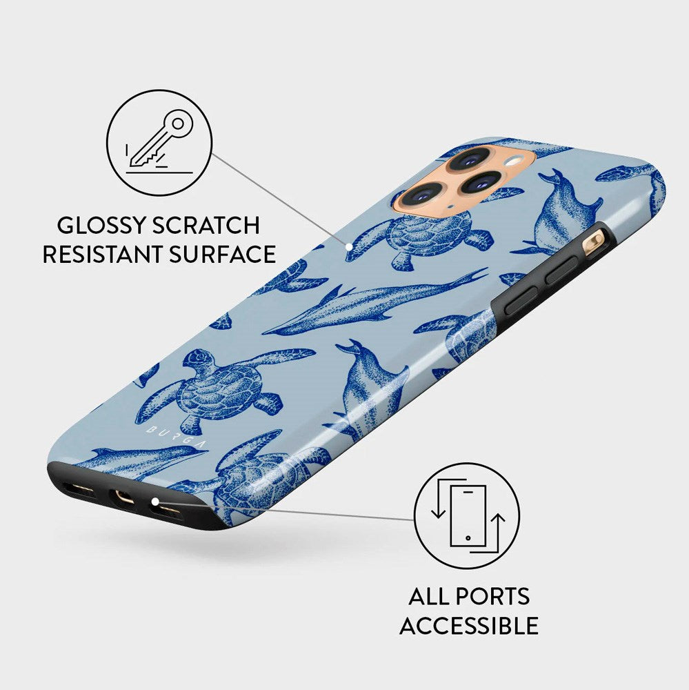 iPhone 11 Pro Burga Tough Fashion Cover - Aquatic Dance