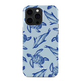 iPhone 15 Pro Burga Tough Fashion Cover - Aquatic Dance