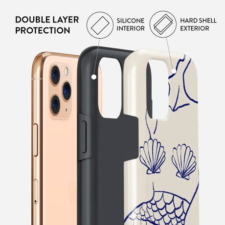 iPhone 11 Pro Burga Tough Fashion Cover - Marine Muse