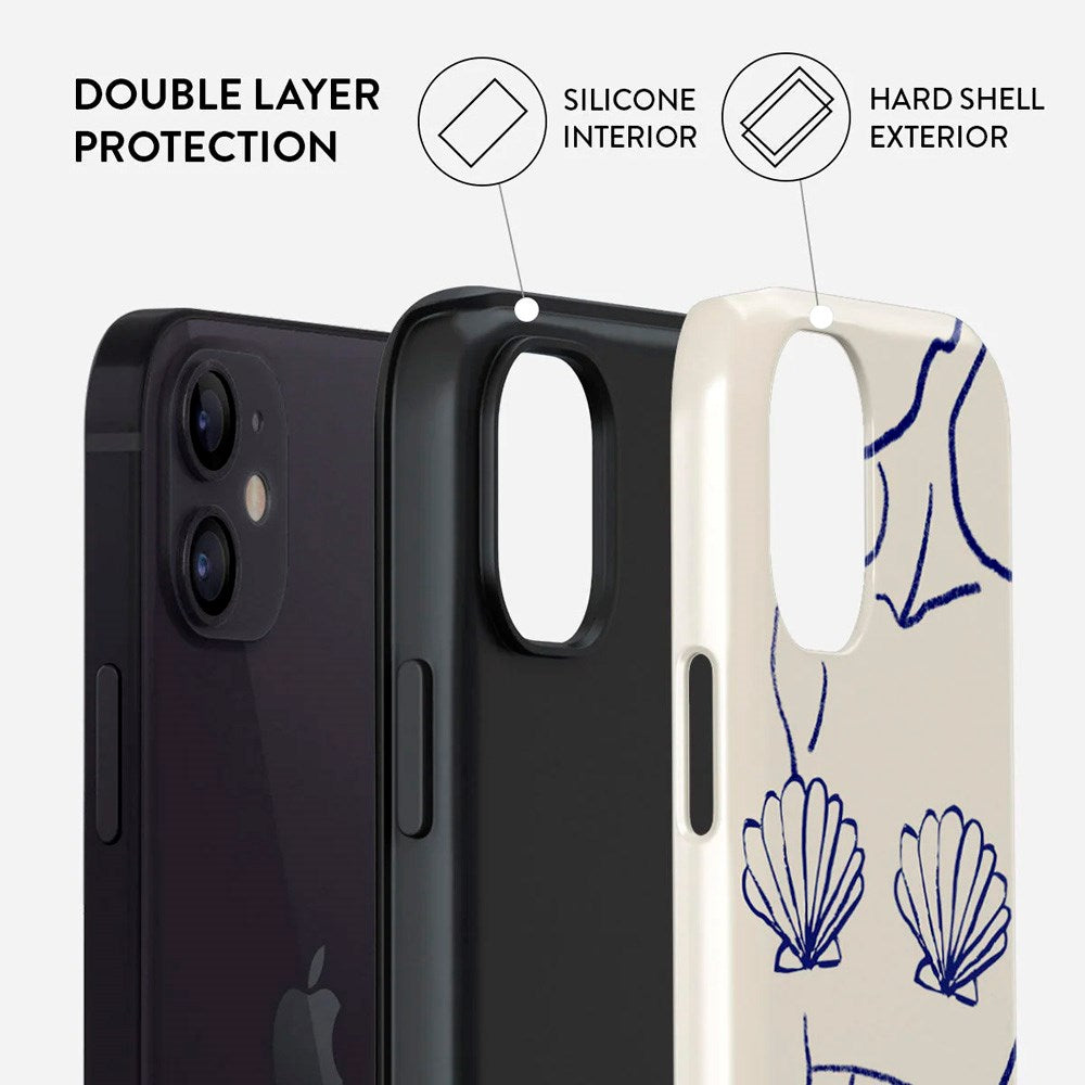 iPhone 12 / 12 Pro Burga Tough Fashion Cover - Marine Muse