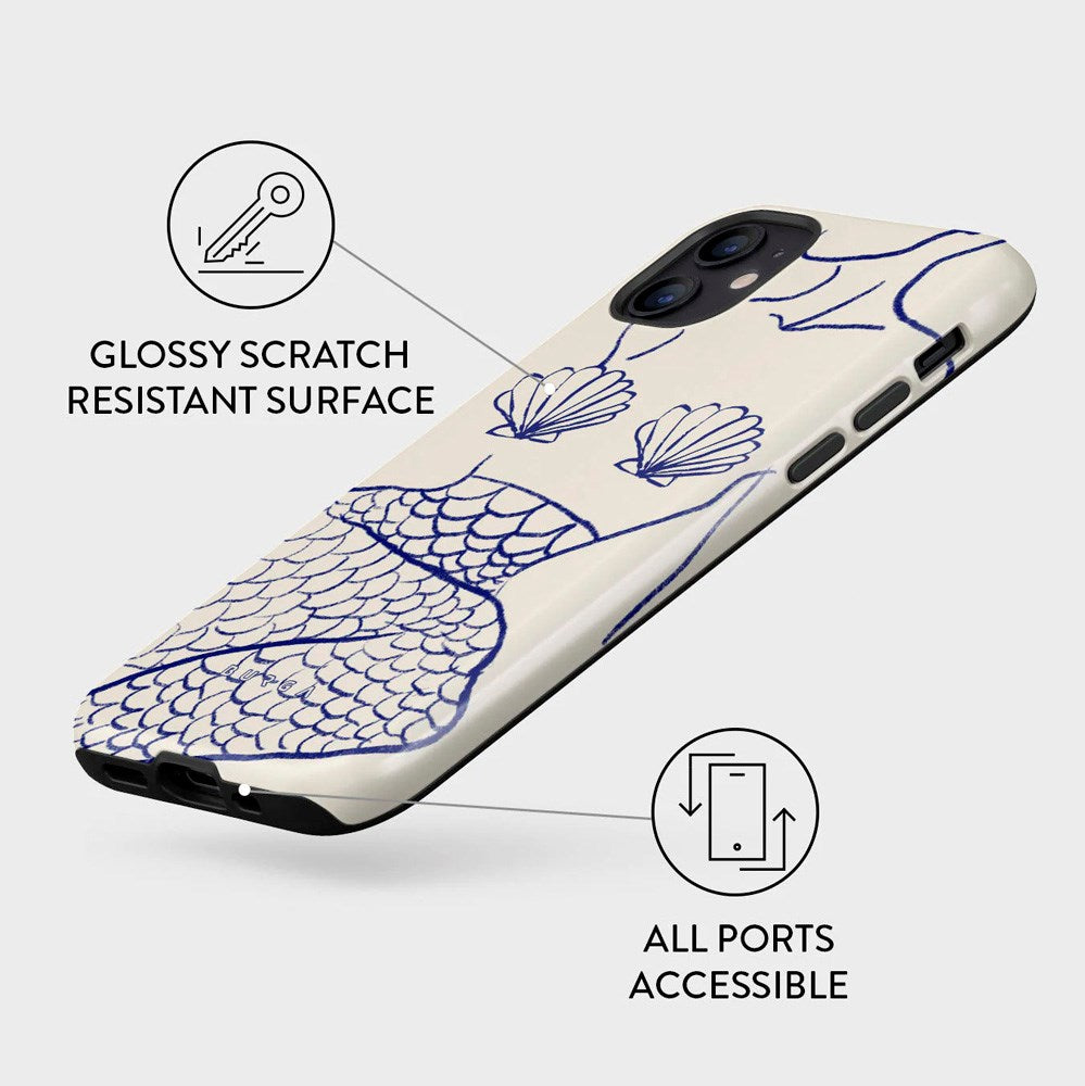 iPhone 12 / 12 Pro Burga Tough Fashion Cover - Marine Muse