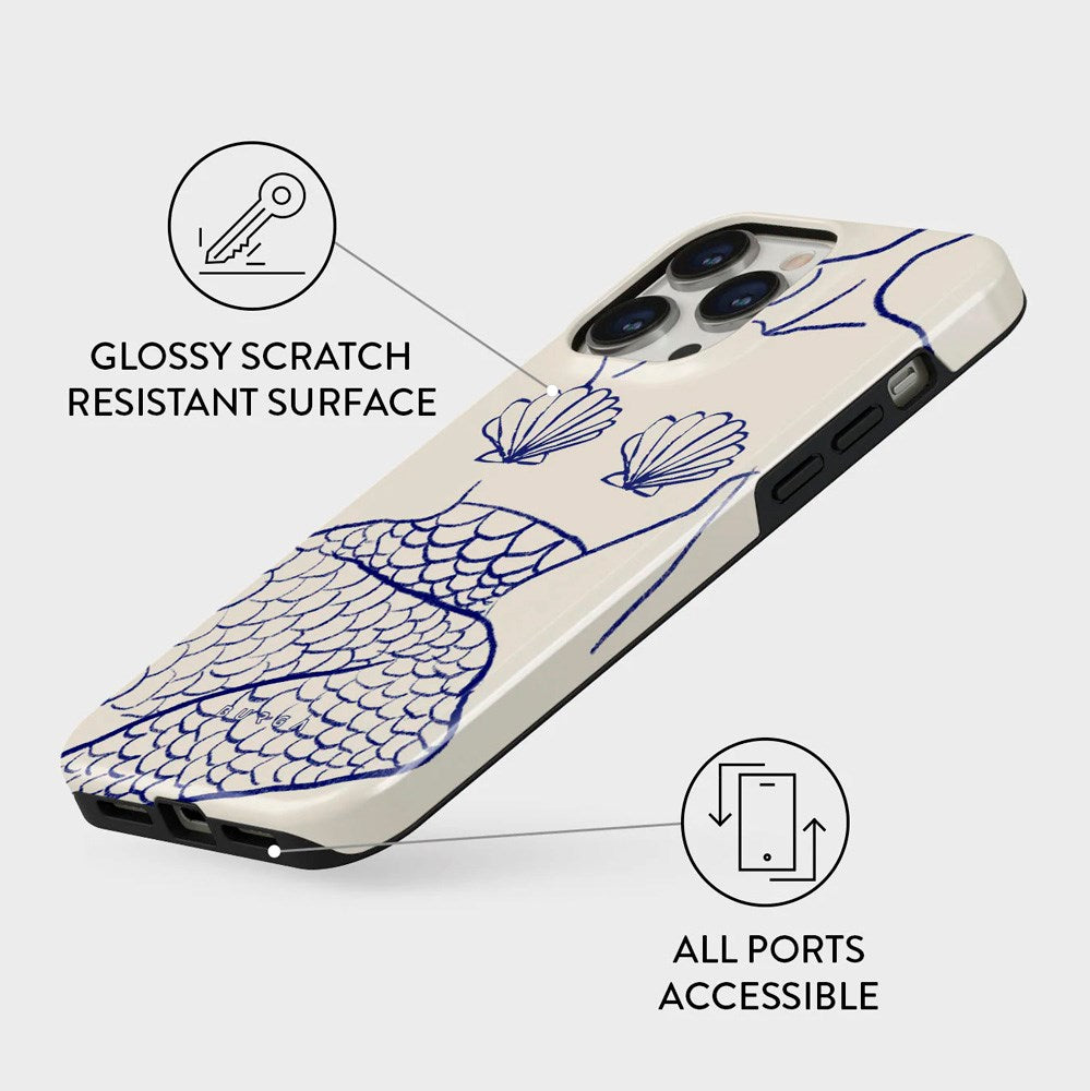 iPhone 13 Pro Burga Tough Fashion Cover - Marine Muse
