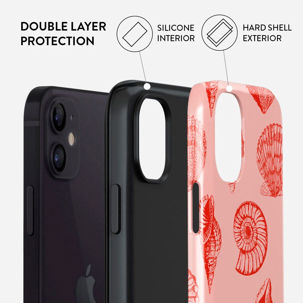 iPhone 12 / 12 Pro Burga Tough Fashion Cover - Coastal Treasure