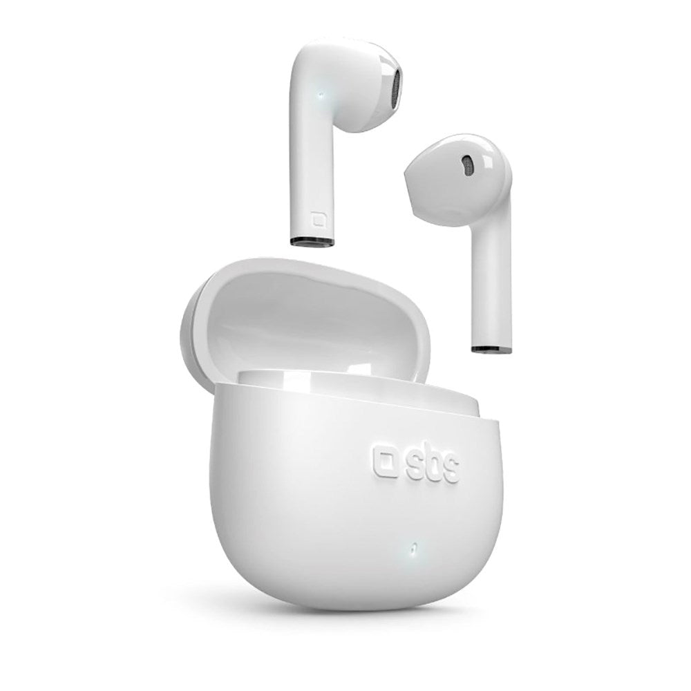 SBS One Color Bluetooth True Wireless Høretelefoner - Hvid