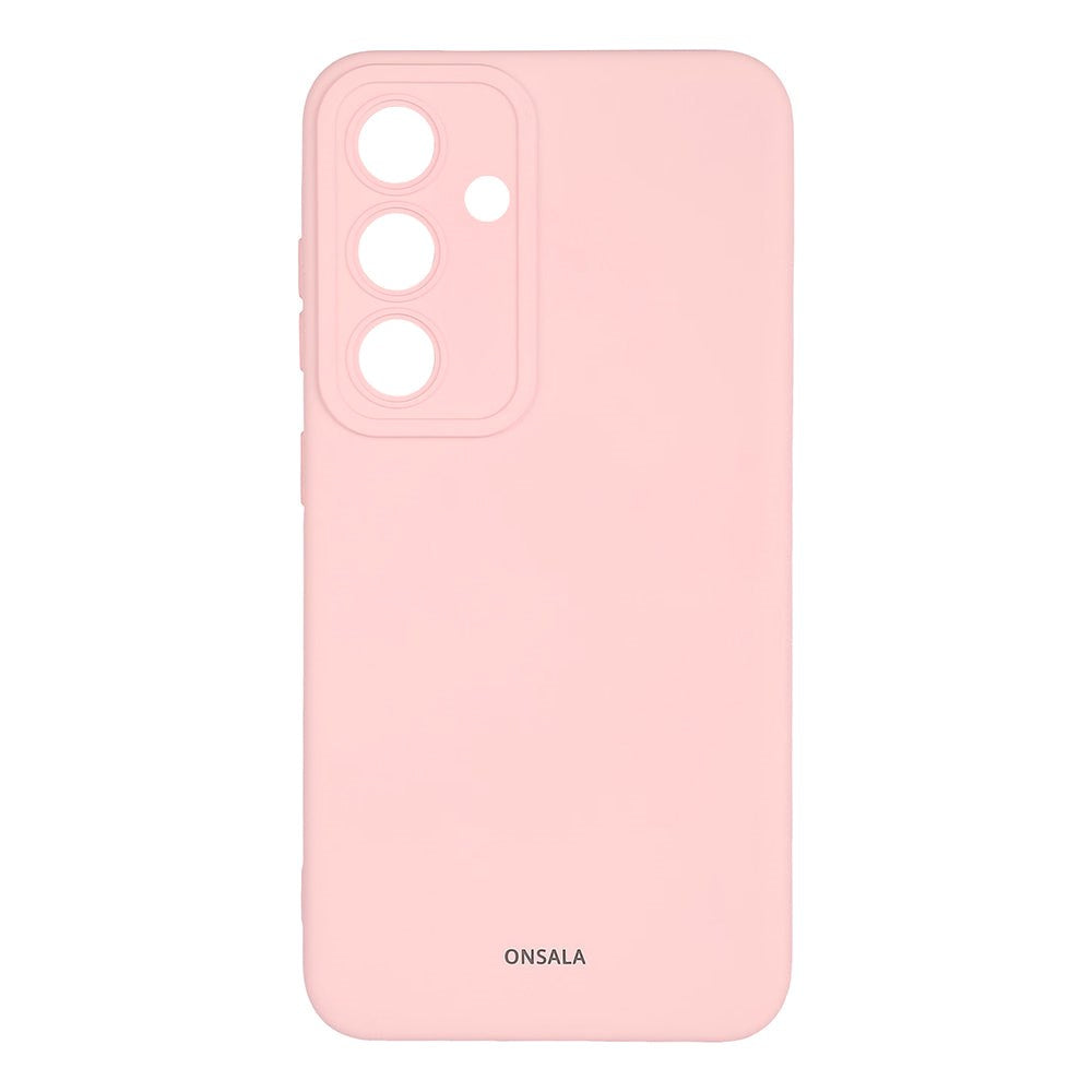 Samsung Galaxy S24 Onsala Silikone Bagside Case - Chalk Pink