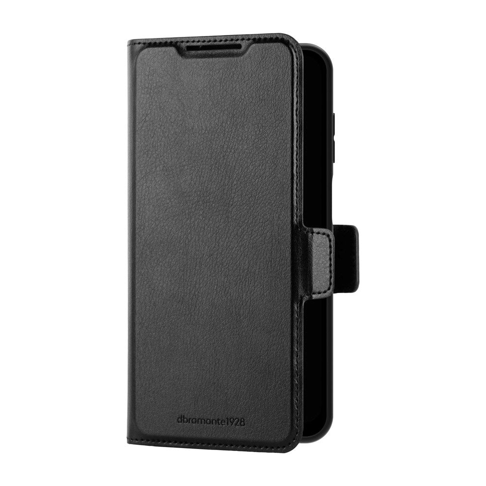 Samsung Galaxy A26 (5G) dbramante1928 Oslo Pro Slim Flip Cover m. Kortholder - Genbrugsmaterialer - Sort