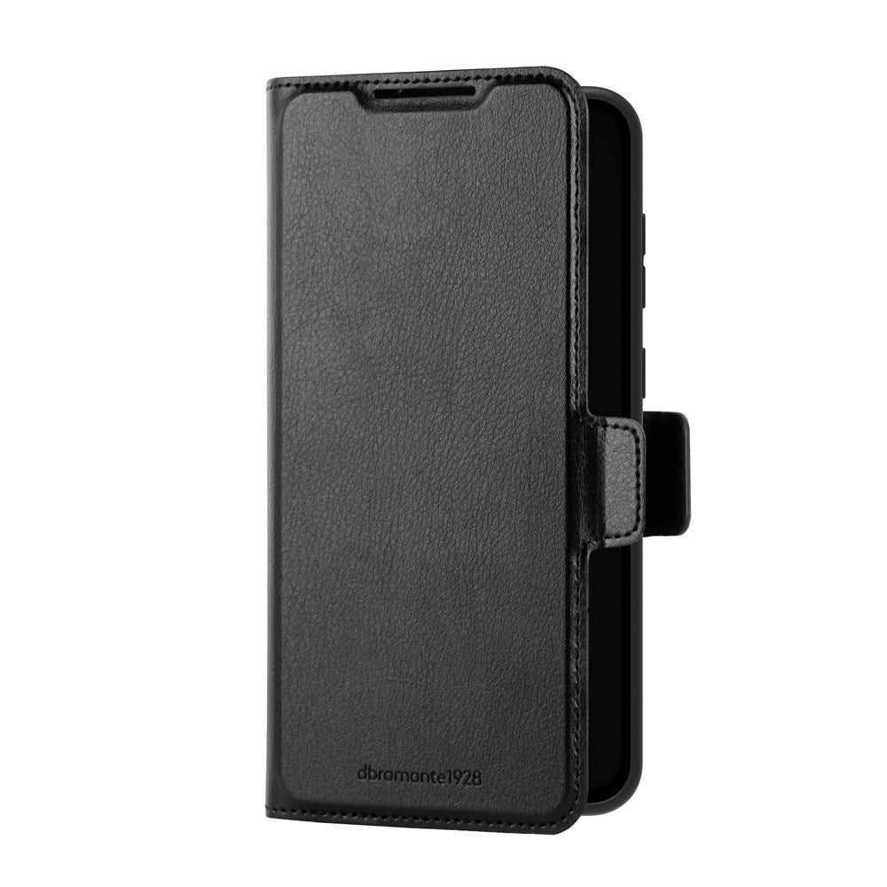 Samsung Galaxy A36 (5G) dbramante1928 Oslo Pro Slim Flip Cover m. Kortholder - Genbrugsmaterialer - Sort