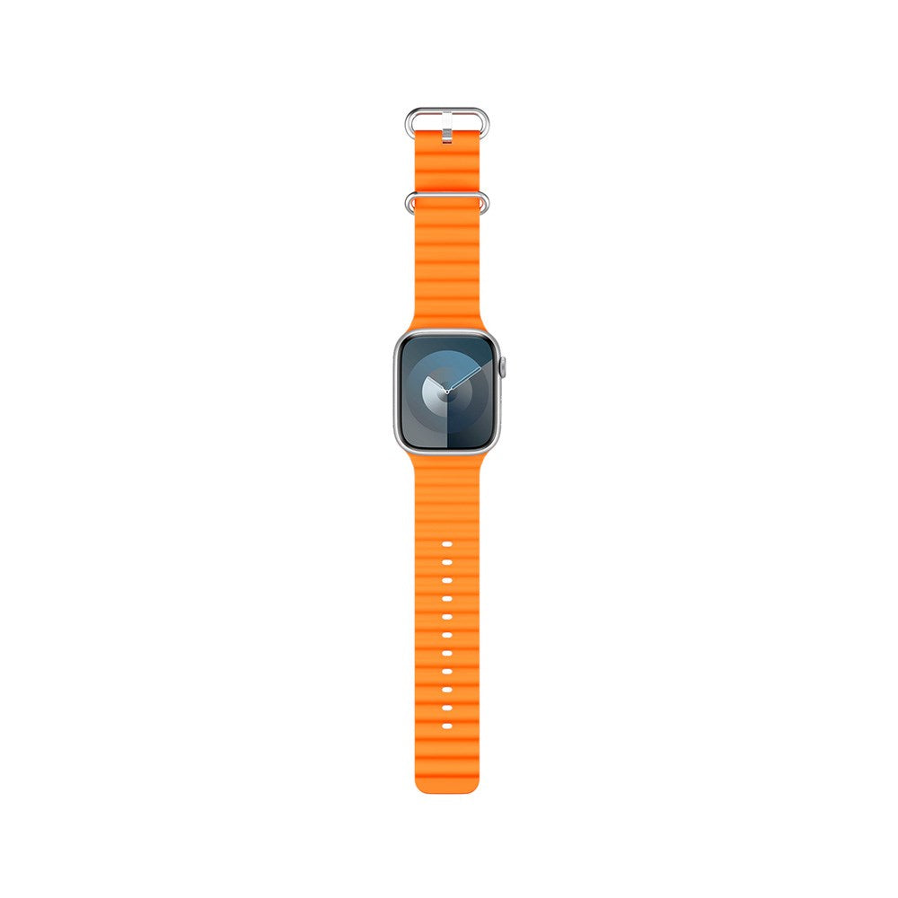 Epico Apple Watch (42/44/SE/45/46/49mm) Ocean Silikone Urrem - Orange