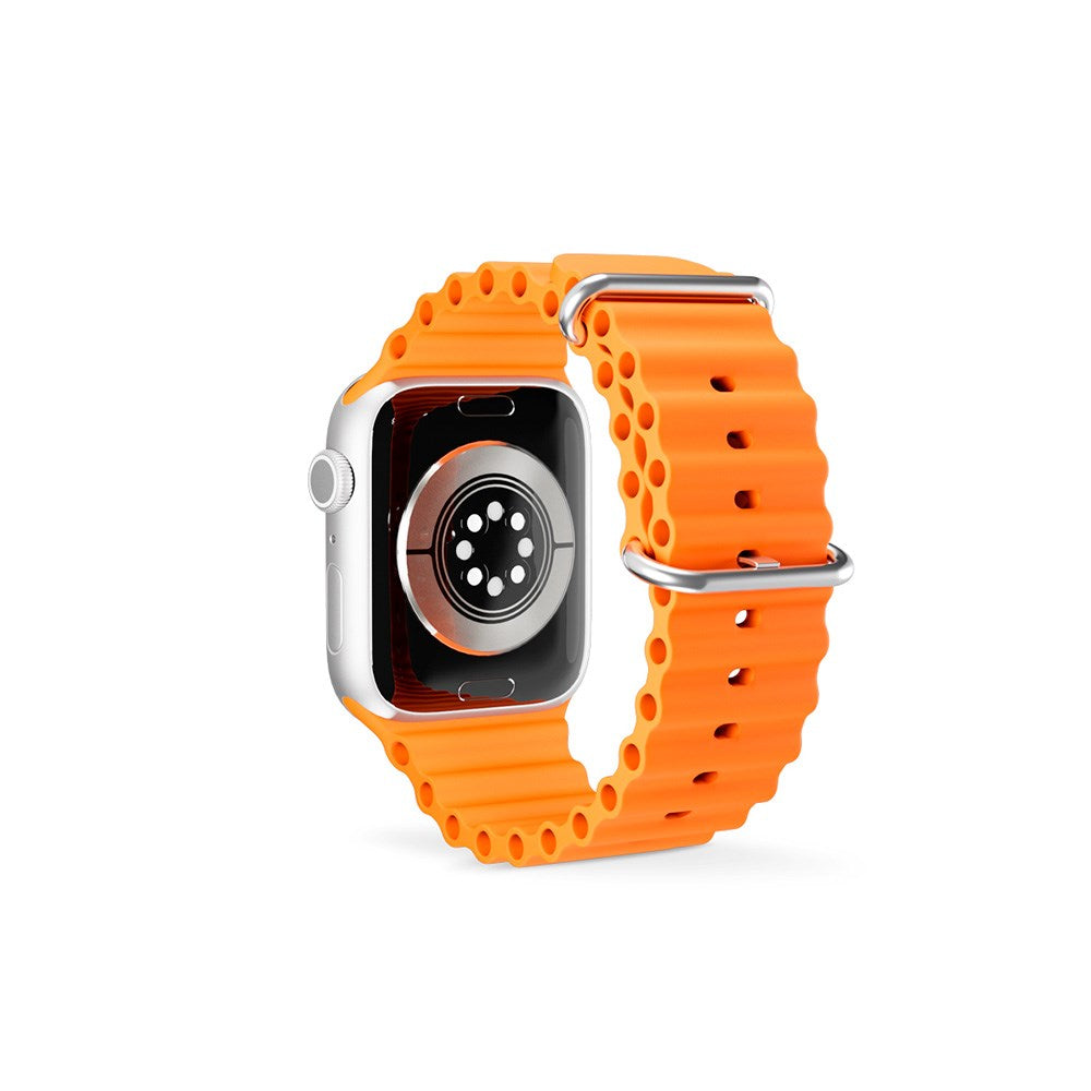Epico Apple Watch (38/40/SE/41/42mm) Ocean Silikone Urrem - Orange