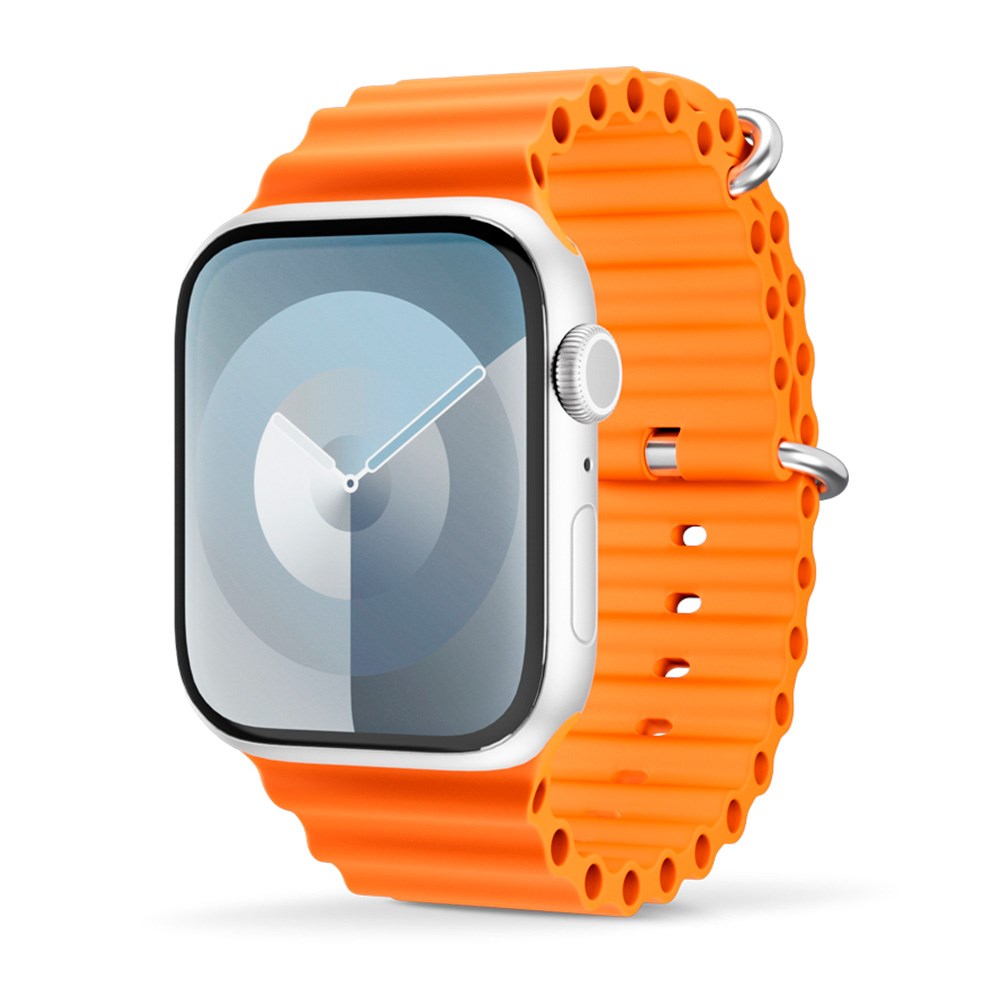Epico Apple Watch (38/40/SE/41/42mm) Ocean Silikone Urrem - Orange