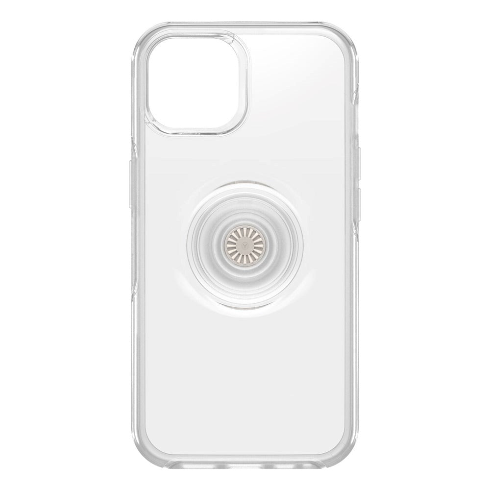 OTTERBOX + POPSOCKETS Symmetry Series iPhone 14 / 13 Håndværker Cover m. Indbygget PopGrip - Gennemsigtig