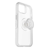 OTTERBOX + POPSOCKETS Symmetry Series iPhone 14 / 13 Håndværker Cover m. Indbygget PopGrip - Gennemsigtig