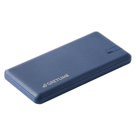 GreyLime Ocean 12W 10.000 mAh - PowerBank m. 2x USB-A - Blå