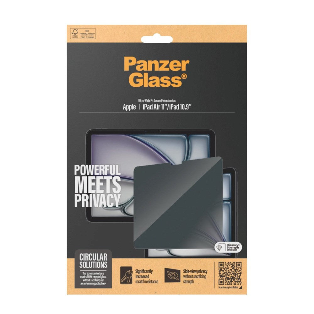 PanzerGlass Privacy Screen Protector til iPad Air 11'' / iPad 10.9'' – Ultimativ Beskyttelse