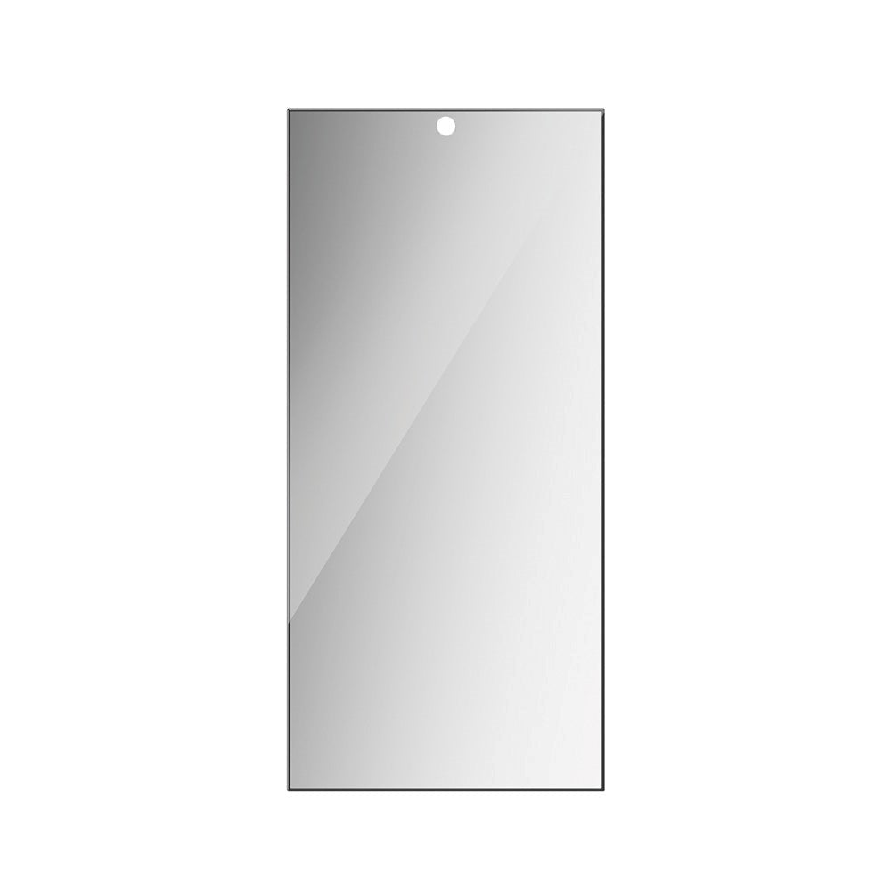PanzerGlass Samsung Galaxy S24 Ultra Ultra Wide Fit Re:fresh Beskyttelsesglas m. EasyAligner - Privacy - Platinum Strength - Gennemsigtig / Sort Kant