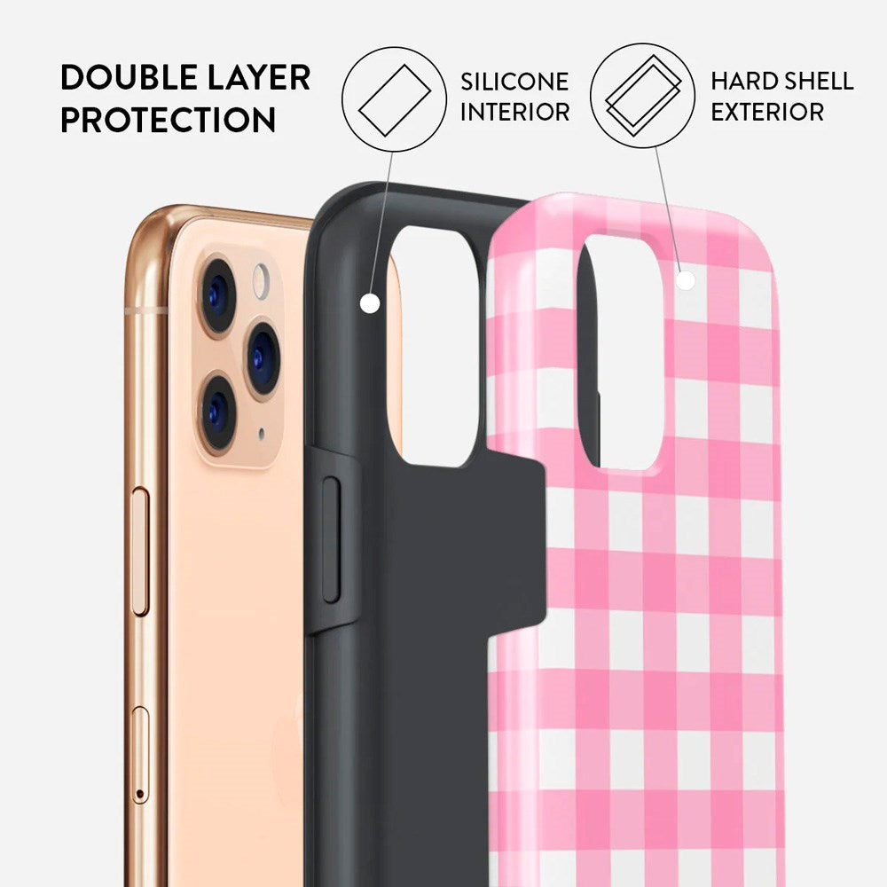 iPhone 11 Pro Burga Tough Fashion Cover - Think Pink