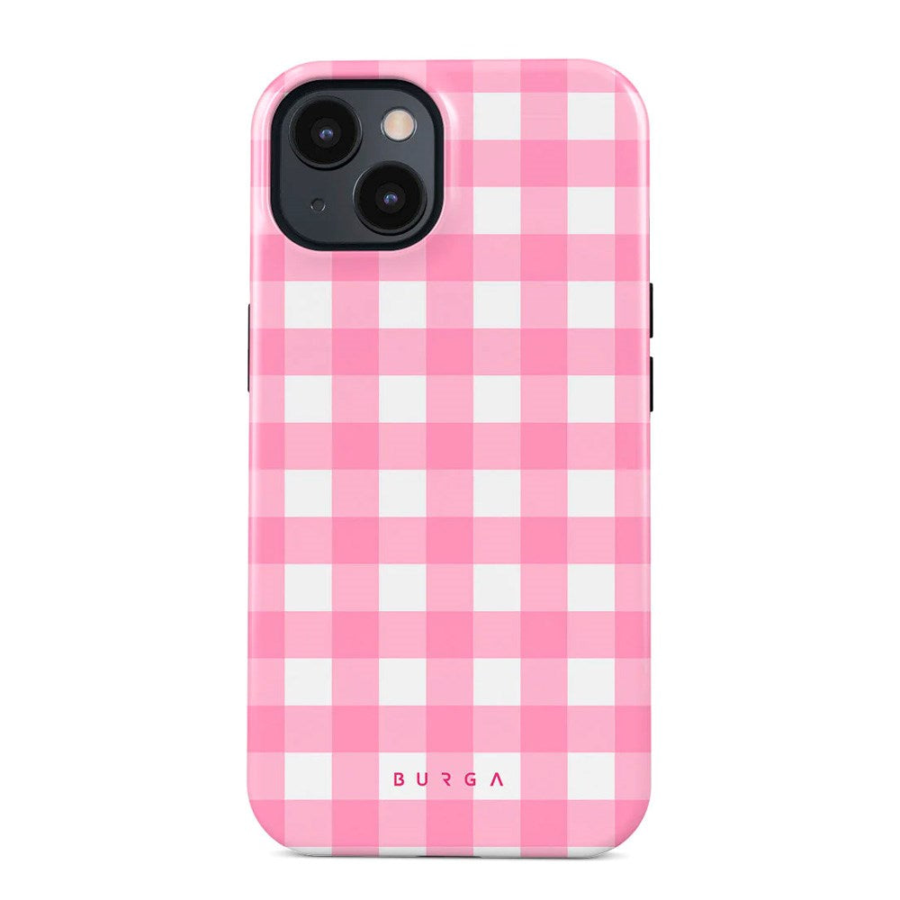 iPhone 15 Burga Tough Fashion Cover - Think Pink