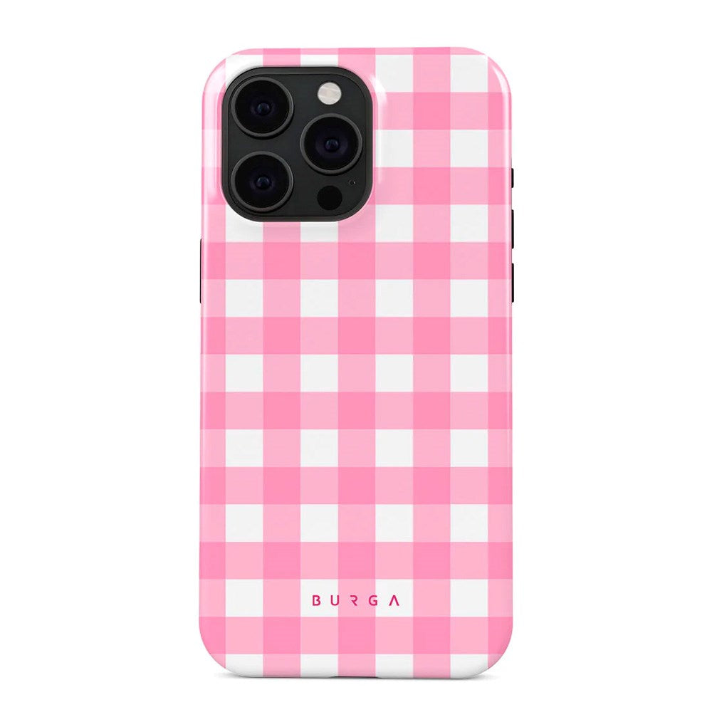 iPhone 15 Pro Burga Tough Fashion Cover - Think Pink