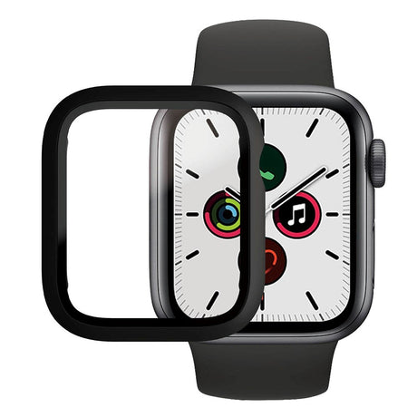 PanzerGlass Apple Watch 4/5/6/SE (44mm) Full Body Protection Cover med Indbygget Skærmbeskyttelse - Sort