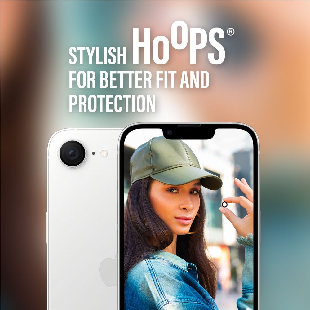 PanzerGlass iPhone 17e / 16e Hoops - Beskyttelse til Kamera - Gennemsigtig