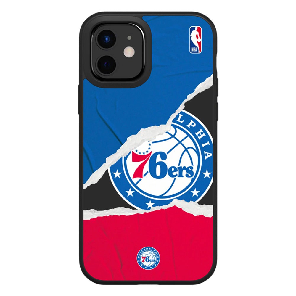 RhinoShield iPhone 12 / 12 Pro SolidSuit Håndværker NBA Cover m. Philadelphia 76ers - Sweat and Tears
