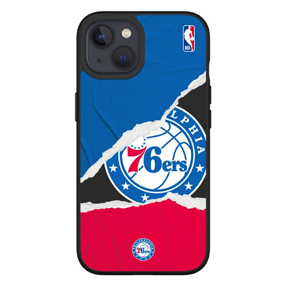 RhinoShield iPhone 13 SolidSuit Håndværker NBA Cover m. Philadelphia 76ers - Sweat and Tears