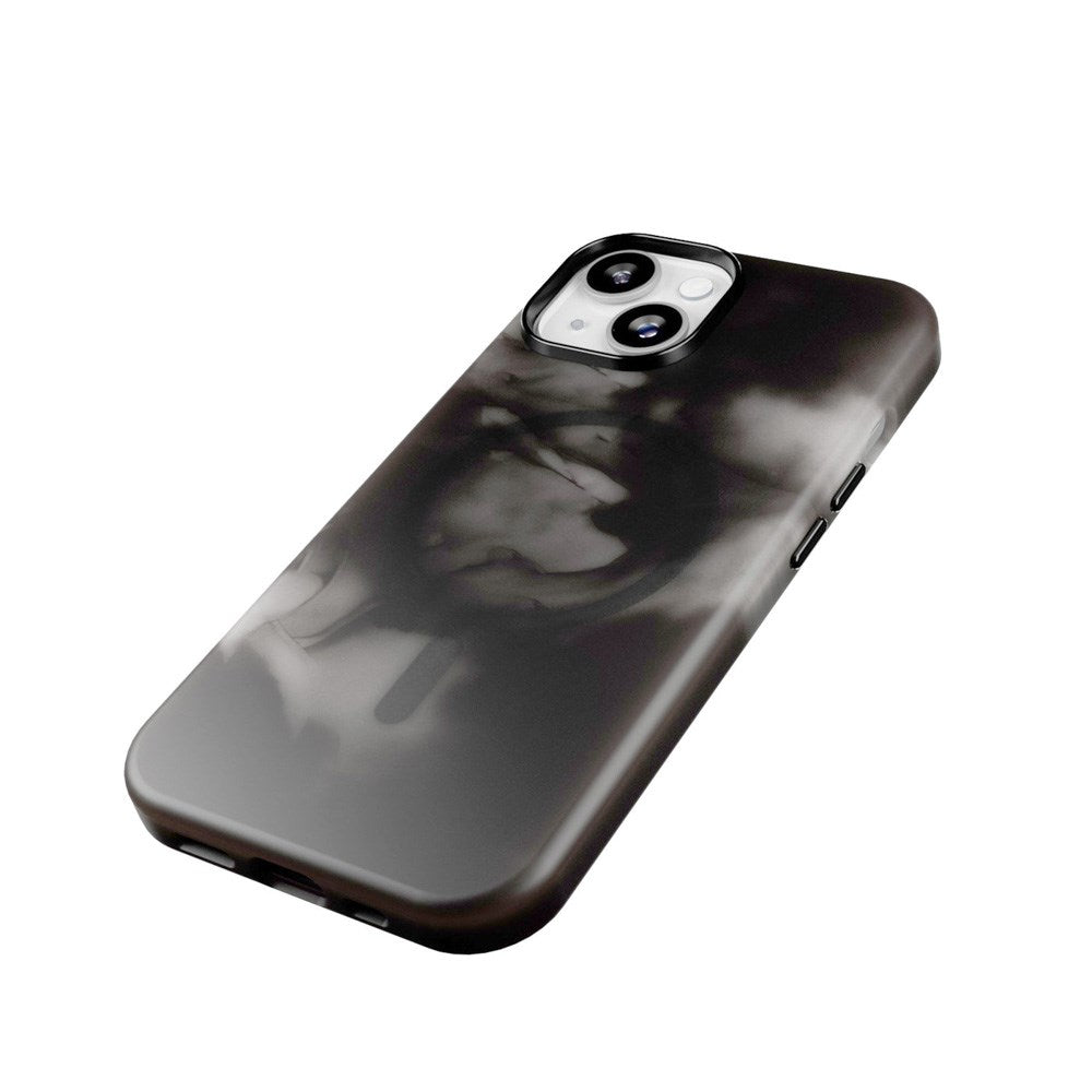 iPhone 15 - Puro AQUA Fleksibelt Plastik Cover - MagSafe Kompatibel - Sort