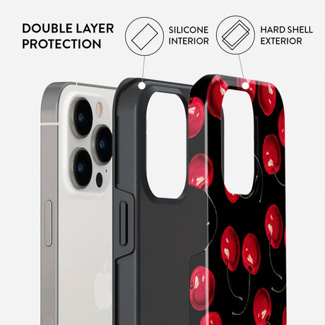 iPhone 13 Pro Burga Tough Fashion Cover - Cherrybomb